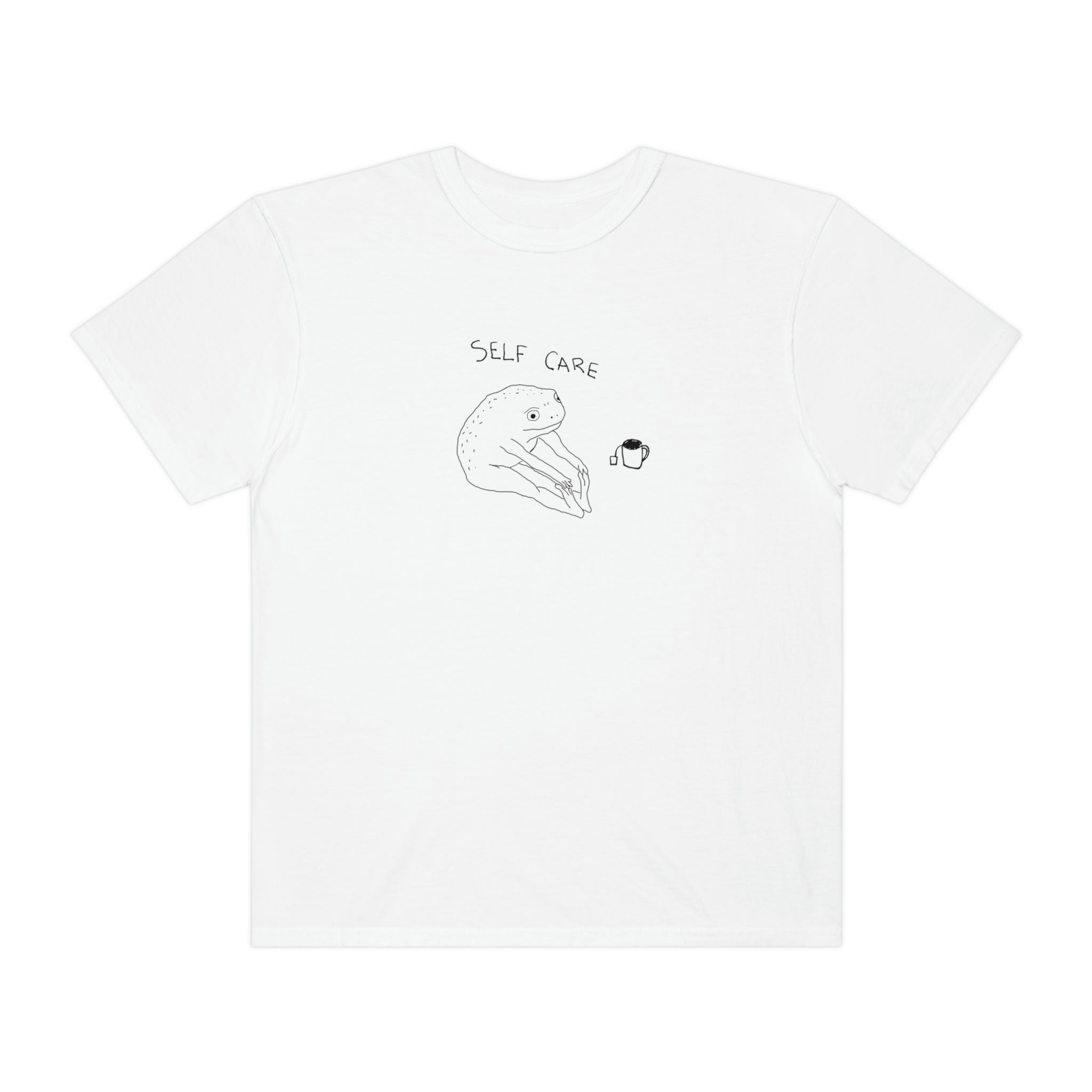 Self Care Unisex Garment-Dyed T-shirt