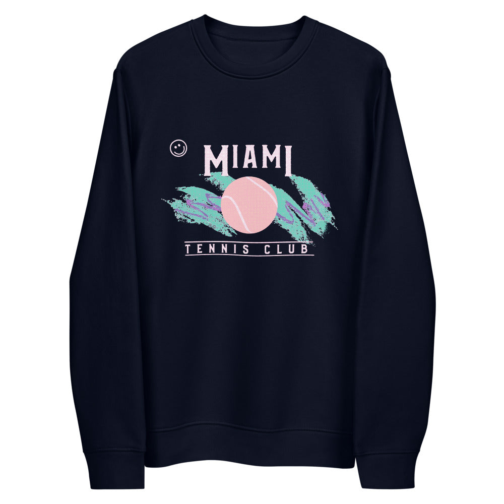 Miami Tennis Club Retro Premium Sweatshirt