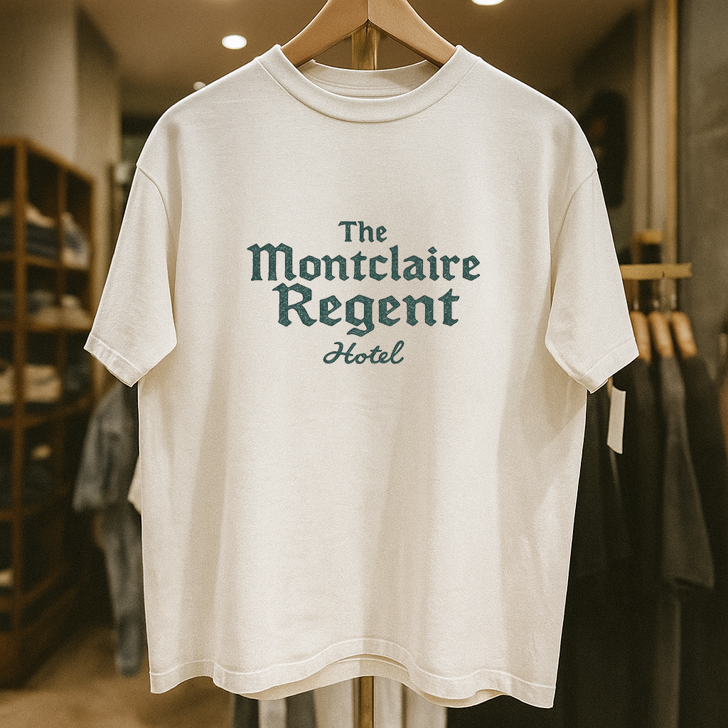 Montclaire Regent Hotel Rare Washed Tee Limited Run