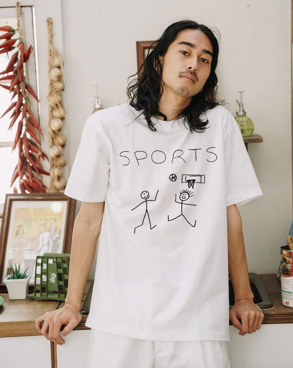 Sports Unisex Garment-Dyed T-shirt