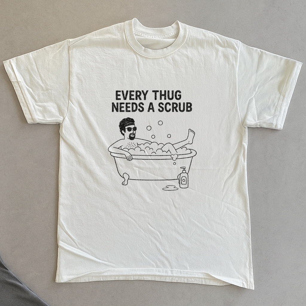 Every Thug Needs a Scrub Tee Limited Run