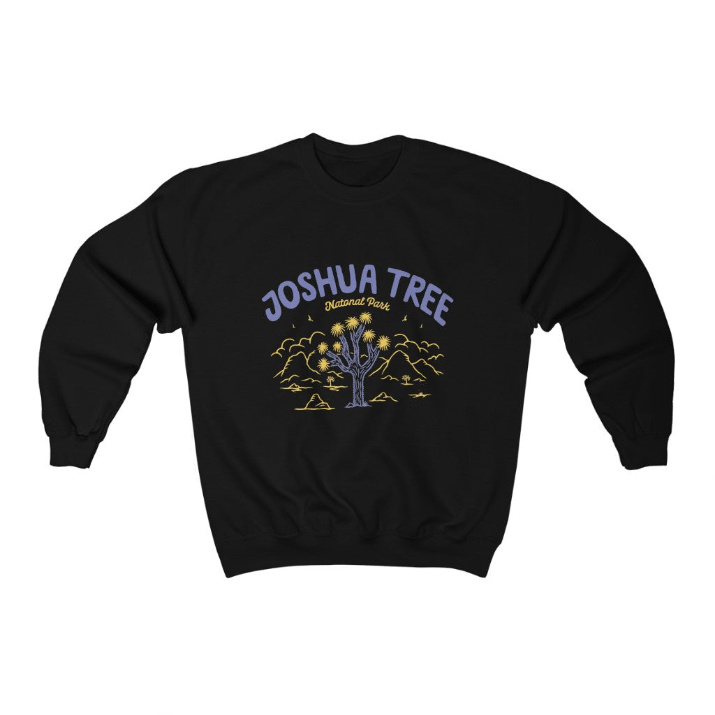 Joshua Tree Retro Style Crewneck Sweatshirt