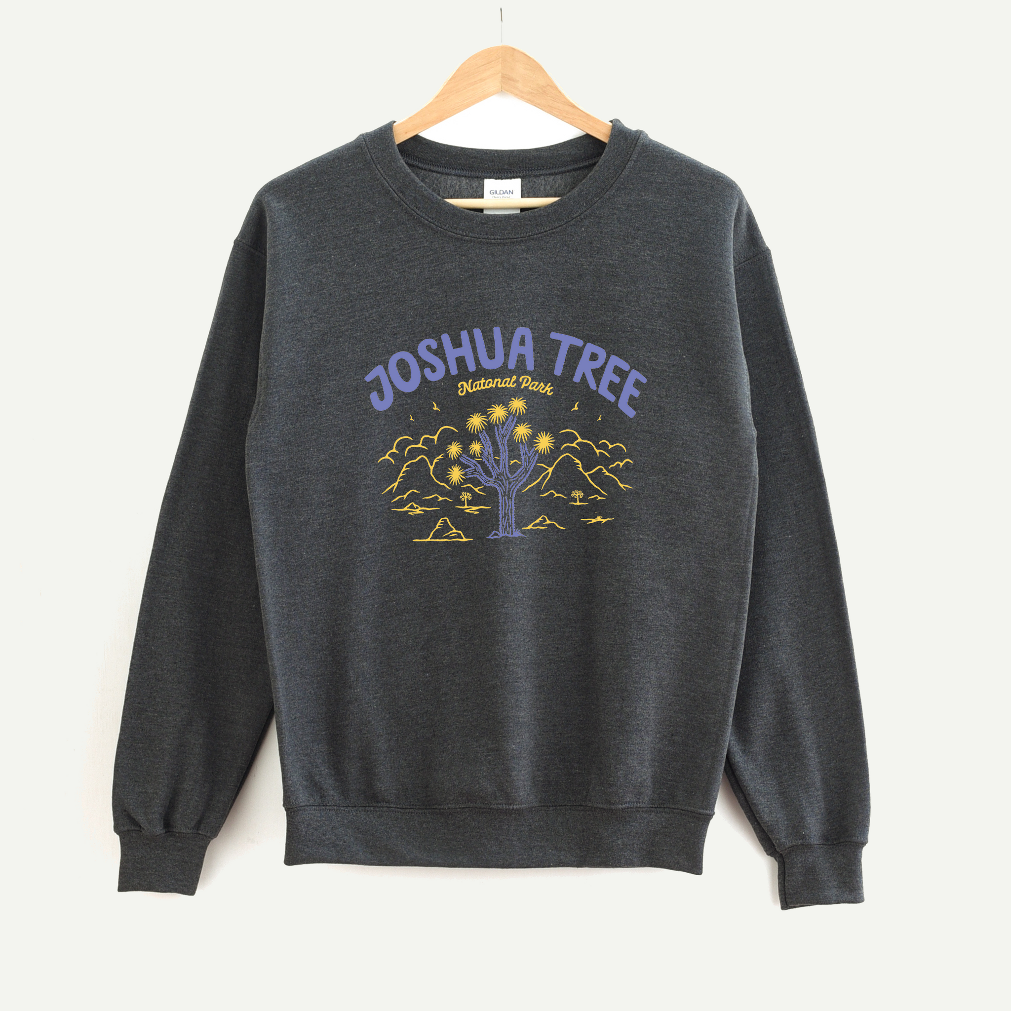 Joshua Tree Retro Style Crewneck Sweatshirt